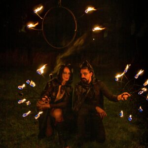 Spectacle de feu Jonglerie & cerceau – Spécial Halloween