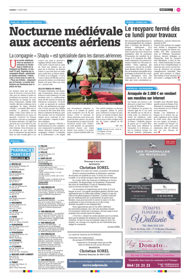 Compagnie Shayla · Presse