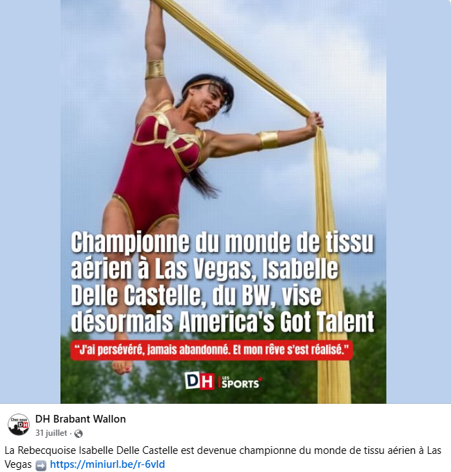 Championne du monde · Article de presse 2026