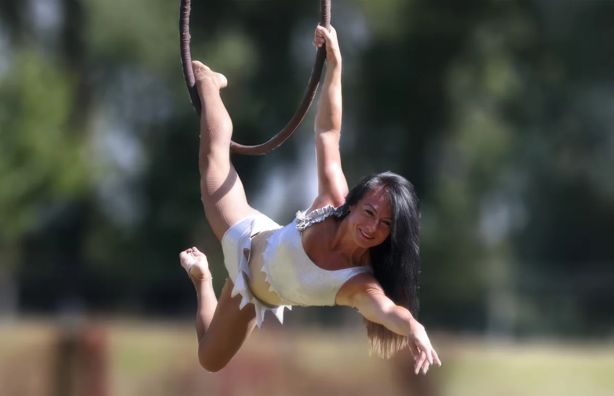 Formation en tissu aérien avec Isabella Delle Castelle